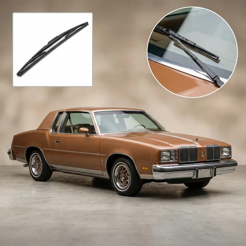 Driver Side Wiper Blade for Oldsmobile Cutlass Salon (1975 - 1987) - 1